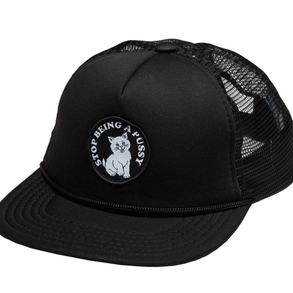 Ripndip Black Mesh Trucker Hat